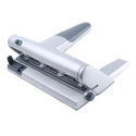Leitz Hole Punch Diecast Aluminium Round Hole Black Blue Grey Germany 51140184