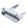 Leitz Hole Punch Diecast Aluminium Round Hole Black Blue Grey Germany 51140184