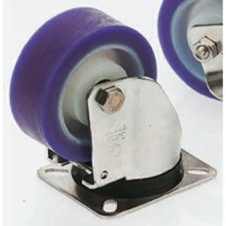 LAG Swivel Castor 250 kg Capacity 100 mm Wheel Diameter Polyamide Hub Roller Bearing 35206