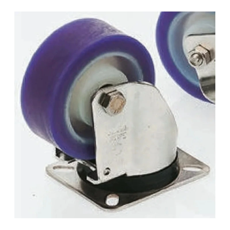 LAG Swivel Castor 250 kg Capacity 100 mm Wheel Diameter Polyamide Hub Roller Bearing 35206