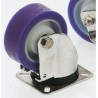 LAG Swivel Castor 250 kg Capacity 100 mm Wheel Diameter Polyamide Hub Roller Bearing 35206