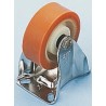 LAG Fixed Castor Stainless Steel Frame 250 kg Load Capacity 100 mm Wheel 20703