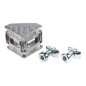 Bosch Rexroth M8 Angle Bracket Connecting Component Strut Profile 40 mm Groove Size 10 mm 3842529383