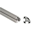 Bosch Rexroth Silver Aluminium Strut Profile 40 x 40 mm 10 mm Groove, 2 m Length, Series MGE 13.2 3842993184/2000