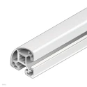 Bosch Rexroth Silver Aluminium Strut Profile 40 x 40 mm 10 mm Groove, 2 m Length, Series MGE 13.2 3842993184/2000