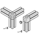 Bosch Rexroth Corner Cube Kit Connecting Component Strut Profile 50 mm Groove Size 10 mm 3842549876