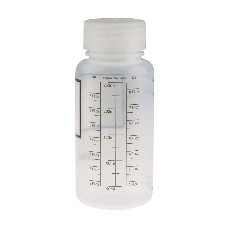 RS PRO 250ml Polypropylene Wide Neck Storage Bottle 461-0320