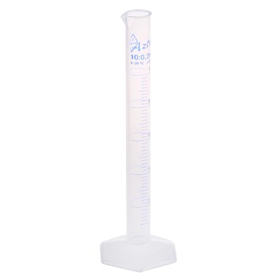 RS PRO Polypropylene Graduated Cylinder 10ml, 140mm Length, Class B Tolerance 461-0831