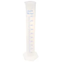 RS PRO Polypropylene Graduated Cylinder 500ml Durable Chemical-Resistant Measuring Cylinder 461-0881