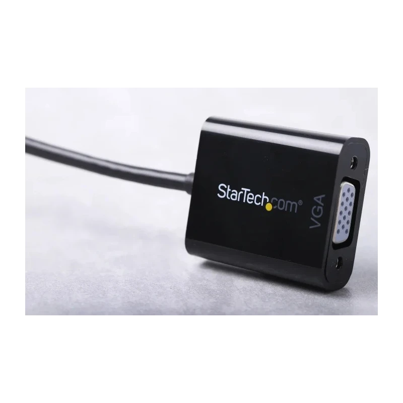 StarTech.com 1 Port DisplayPort to VGA Adapter 100 mm Length 1920 x 1200 Pixel Maximum Resolution DP2VGA3
