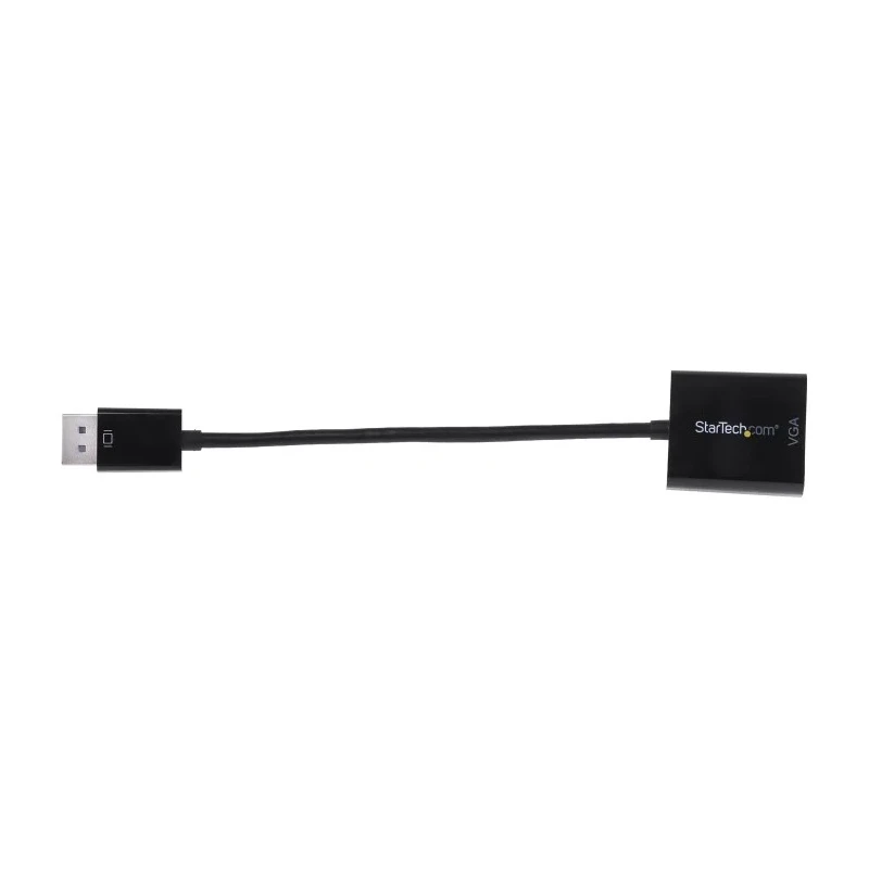 StarTech.com 1 Port DisplayPort to VGA Adapter 100 mm Length 1920 x 1200 Pixel Maximum Resolution DP2VGA3