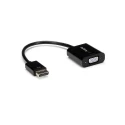 StarTech.com 1 Port DisplayPort to VGA Adapter 100 mm Length 1920 x 1200 Pixel Maximum Resolution DP2VGA3