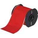 Brady Red Print Label Roll Vinyl 101.6 mm Width, 30.5 m Length B30C-4000-595-RD