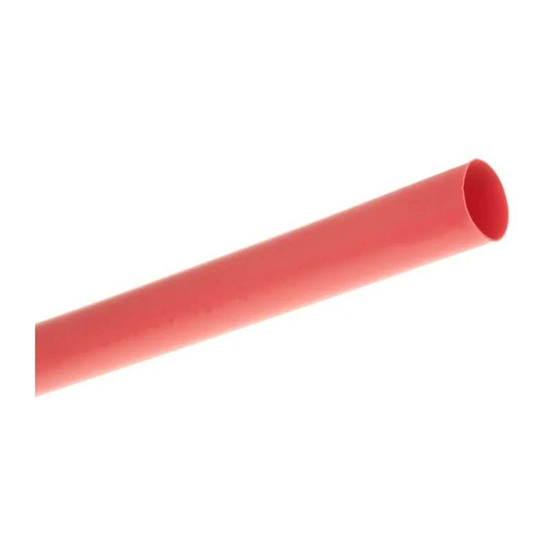 TE Connectivity Heat Shrink Tubing Red 9 mm Sleeve Diameter x 1.2 m Length 3:1 Ratio RNF 3000-9/3-2-2