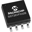 Microchip Split Gate 32 MB SPI Flash Memory 8-Pin SOIJ SST26VF032BT-104I/SM