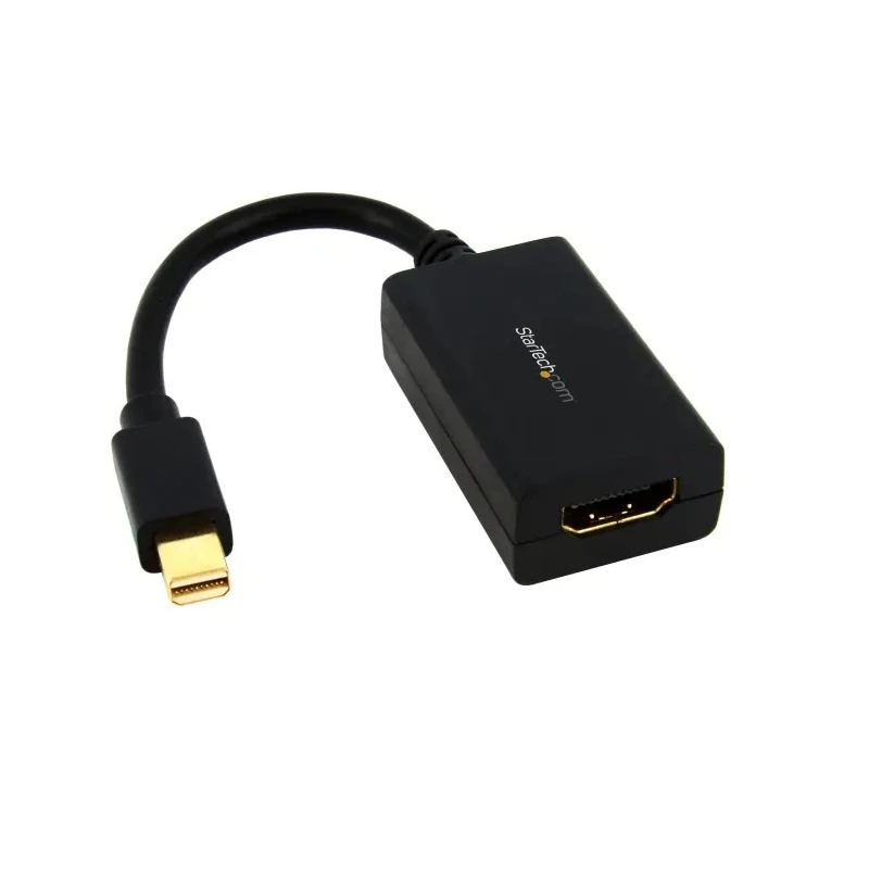 StarTech.com 1 Port Mini DisplayPort to HDMI Adapter 130 mm Length Supports Resolution up to 1920 x 1200 pixels MDP2HDMI