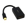 StarTech.com 1 Port Mini DisplayPort to HDMI Adapter 130 mm Length Supports Resolution up to 1920 x 1200 pixels MDP2HDMI
