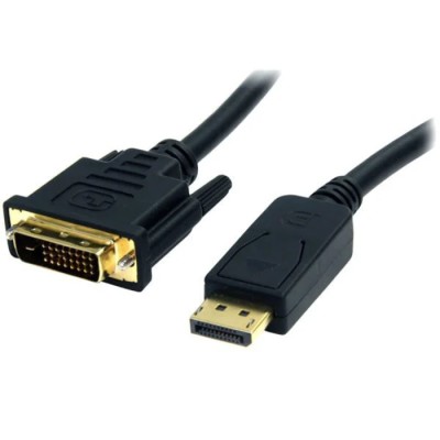RS PRO 1 port DisplayPort to DVI Adapter Cable 1.8 m Length 1920 x 1200 Resolution DP2DVI2MM6