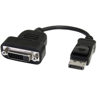 StarTech.com 1 Port Active DisplayPort to DVI-D Video Adapter 146 mm Cable Length DP2DVIS