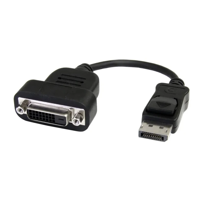 StarTech.com 1 Port Active DisplayPort to DVI-D Video Adapter 146 mm Cable Length DP2DVIS