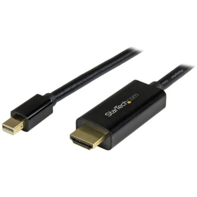 StarTech.com 1 Port Mini DisplayPort to HDMI Adapter Cable 5 M Length 4K x 2K MDP2HDMM5MB