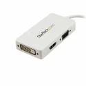 StarTech.com 3 Port Mini DisplayPort to DVI VGA HDMI Adapter 150 mm Length 1920 x 1200 Pixel Maximum Resolution MDP2VGDVHDW