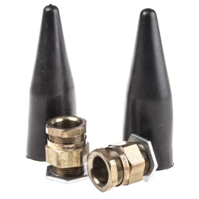 Prysmian KM409 Series 6 Cable Gland Kit M25 Thread Size, Brass IP66 Metric A2 Gland Kit 