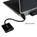 StarTech.com 1 Port HDMI to VGA Adapter 245 mm Length 1920 x 1080 Pixel Maximum Resolution HD2VGAE2