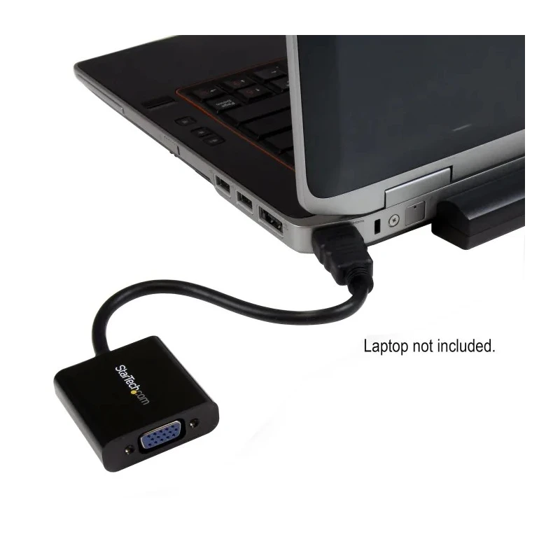 StarTech.com 1 Port HDMI to VGA Adapter 245 mm Length 1920 x 1080 Pixel Maximum Resolution HD2VGAE2