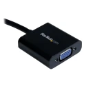 StarTech.com 1 Port HDMI to VGA Adapter 245 mm Length 1920 x 1080 Pixel Maximum Resolution HD2VGAE2