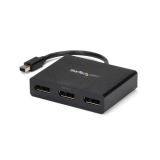 StarTech.com 3 Port 1 Input 3 Output DisplayPort Mini DisplayPort Adapter MSTMDP123DP