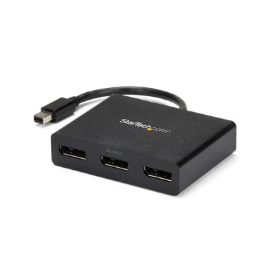 StarTech.com 3 Port 1 Input 3 Output DisplayPort Mini DisplayPort Adapter MSTMDP123DP