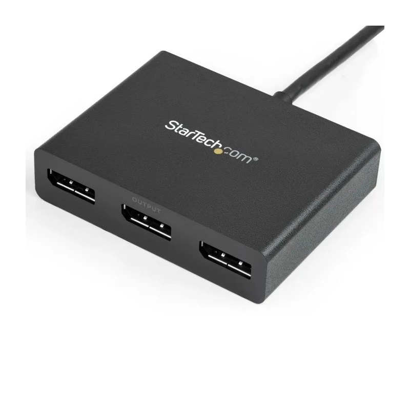 StarTech.com 3 Port 1 Input 3 Output DisplayPort Mini DisplayPort Adapter MSTMDP123DP