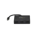 StarTech.com 3 Port 1 Input 3 Output DisplayPort Mini DisplayPort Adapter MSTMDP123DP