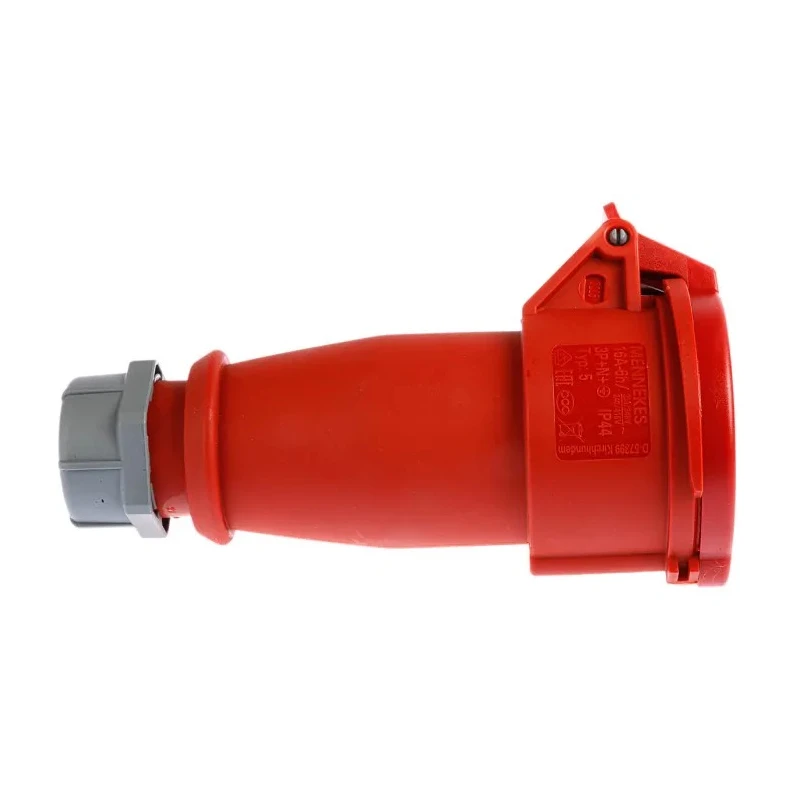 MENNEKES 16A 400V IP44 Red Cable Mount Industrial Power Connector 5 Pole AM-TOP 5
