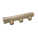 Watts Brass Pipe Fitting Compression Male Metric 3/4 in to Male 1/2 in 003687