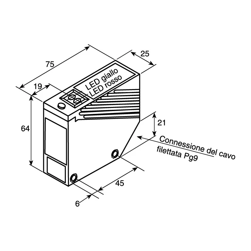 Pepperl + Fuchs Retroreflective Photoelectric Sensor Block Style 7 m Detection Range Relay Output IP67 RLK39-54-Z/31/40A/116