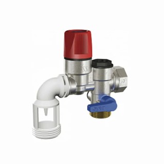 Watts 7 bar Pressure Relief Valve with 3/4 in Threaded Inlet and Outlet, Brass Body, Model 2252571