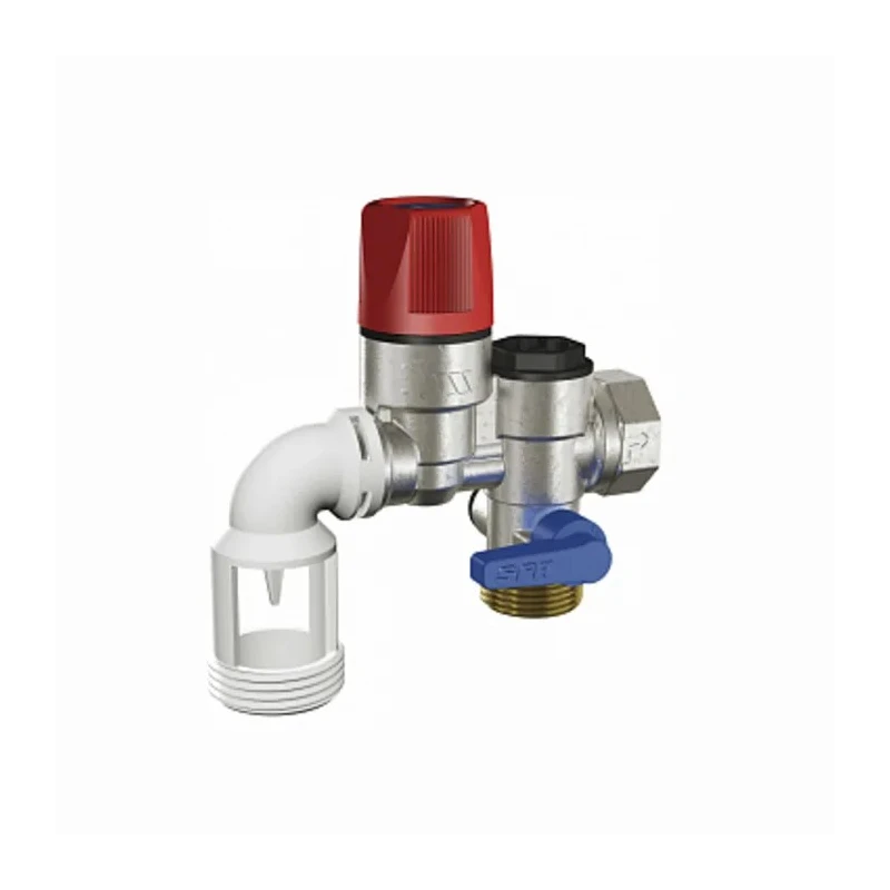 Watts 7 bar Pressure Relief Valve with 3/4 in Threaded Inlet and Outlet, Brass Body, Model 2252571