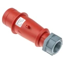MENNEKES AM-TOP IP44 Red Cable Mount 4P Straight Industrial Power Connector 32A 400V Phase Inverter IP44