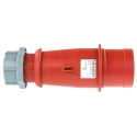 MENNEKES AM-TOP IP44 Red Cable Mount 4P Straight Industrial Power Connector 32A 400V Phase Inverter IP44
