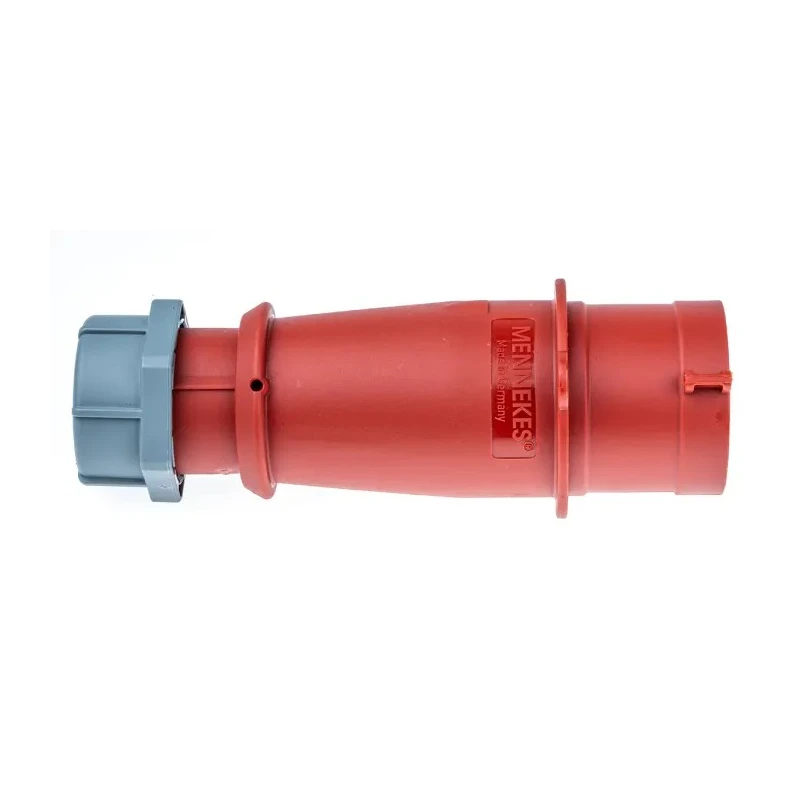 MENNEKES AM-TOP IP44 Red Cable Mount 4P Straight Industrial Power Connector 32A 400V Phase Inverter IP44