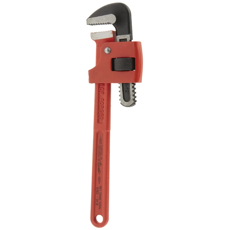 Ega-Master Pipe Wrench 25.4 mm Jaw Capacity 304.8mm Overall Length Metal Handle VDE 1000V Approved 61003