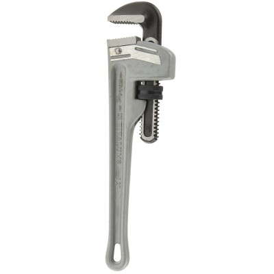 Ega-Master 50.8 mm Jaw Capacity Pipe Wrench, 304.8 mm Overall Length, Metal Handle, VDE/1000V Approved Non-Sparking 61023
