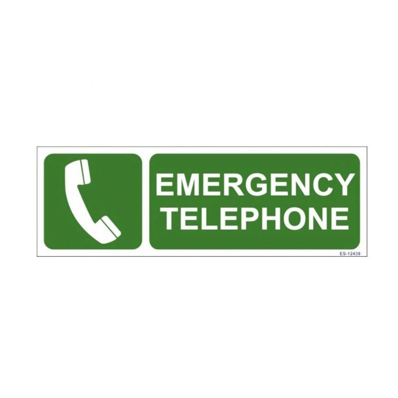 emergency-telephone-sign-22413