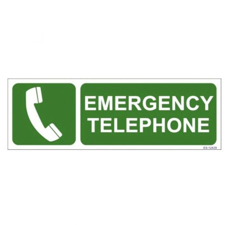 emergency-telephone-sign-22413