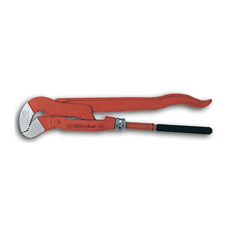 Ega-Master Pipe Wrench with 50.8 mm Jaw Capacity, 535 mm Overall Length, Metal Handle, Chrome Vanadium Steel 61013