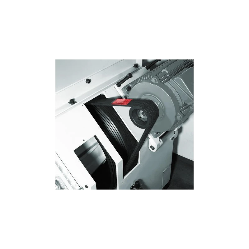 OPTIBELT RED POWER 3 Wedge Belt Rubber, 2513 mm Outside Length, 1282 mm Inside Length, 8 mm Height, 9.7 mm SPZ 1320 RP