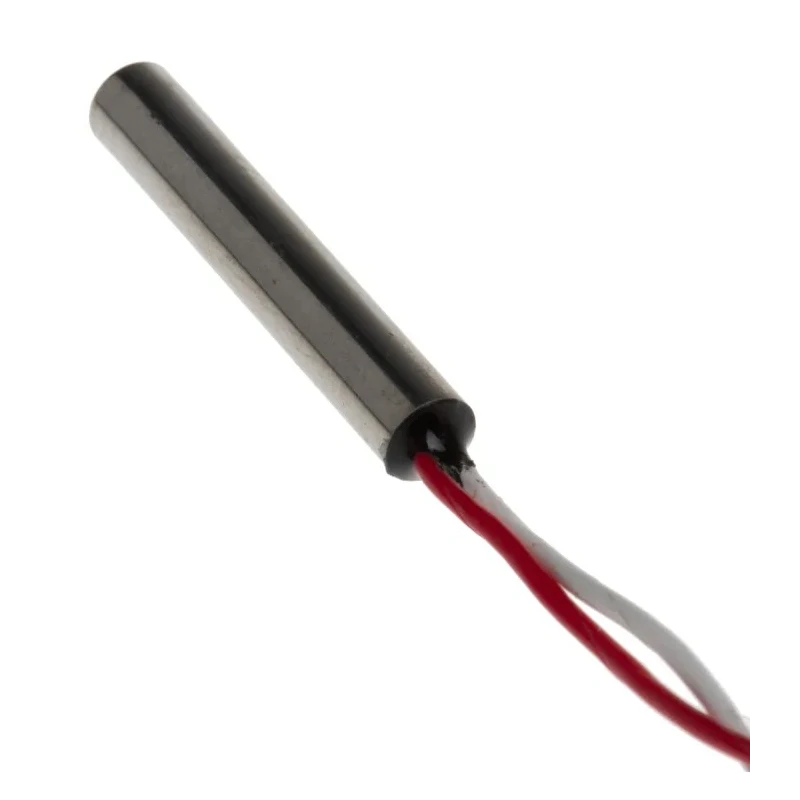 RS PRO PT1000 RTD Sensor 4 mm Diameter, 25 mm Length, 2 Wire, Class B Accuracy, 200°C Max PT1000