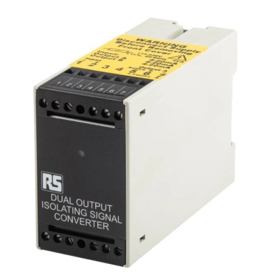 RS PRO BD Series Signal Conditioner Analogue to Analogue Current Input/Output 4-20 mA, 115/230 V AC Supply 466-2393